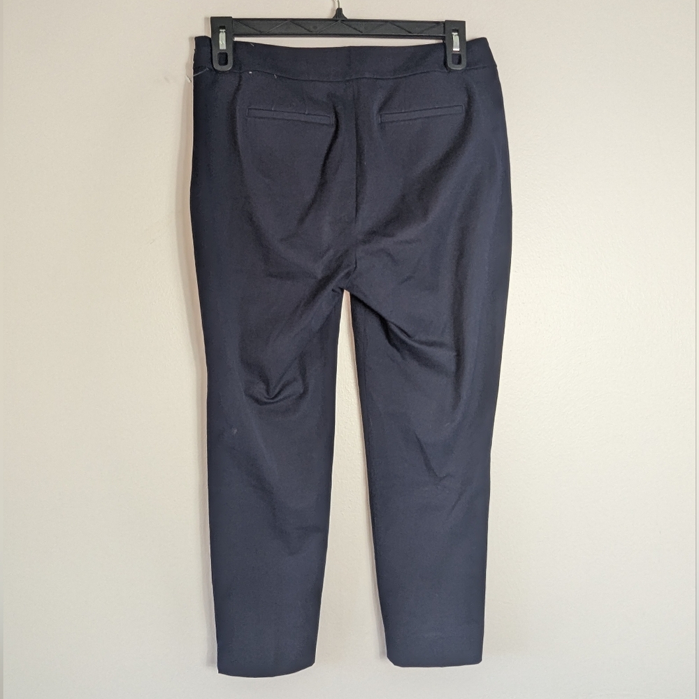 10P Talbots Petites Navy Chatham Ankle Pants - Picture 5 of 5